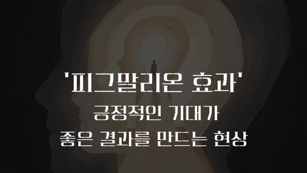 피그말리온 효과