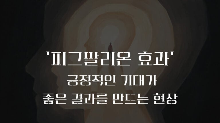 피그말리온 효과